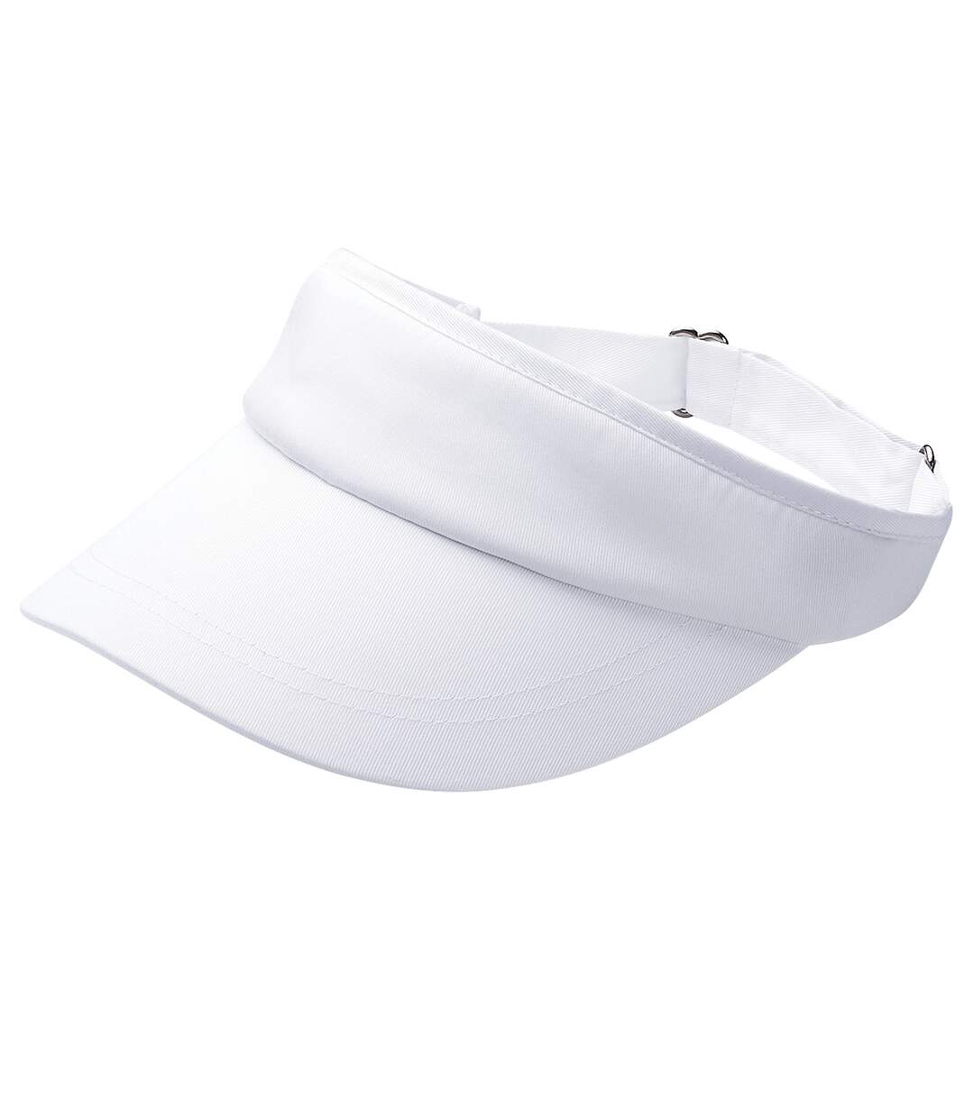 Beechfield Unisex Sports Visor / Headwear (Pack of 2) (White) - UTRW6706-2