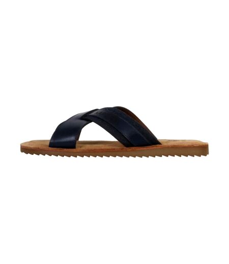 Mules Plates Cuir Kaporal Janel