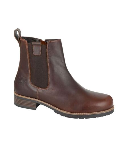 Bottines Chelsea Femme Marron Woodland