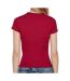 T-Shirt rose foncé femme tommy hilfiger badge - l-2