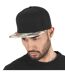 Casquette ajustable imprimée homme noir/floral menthe Yupoong-4