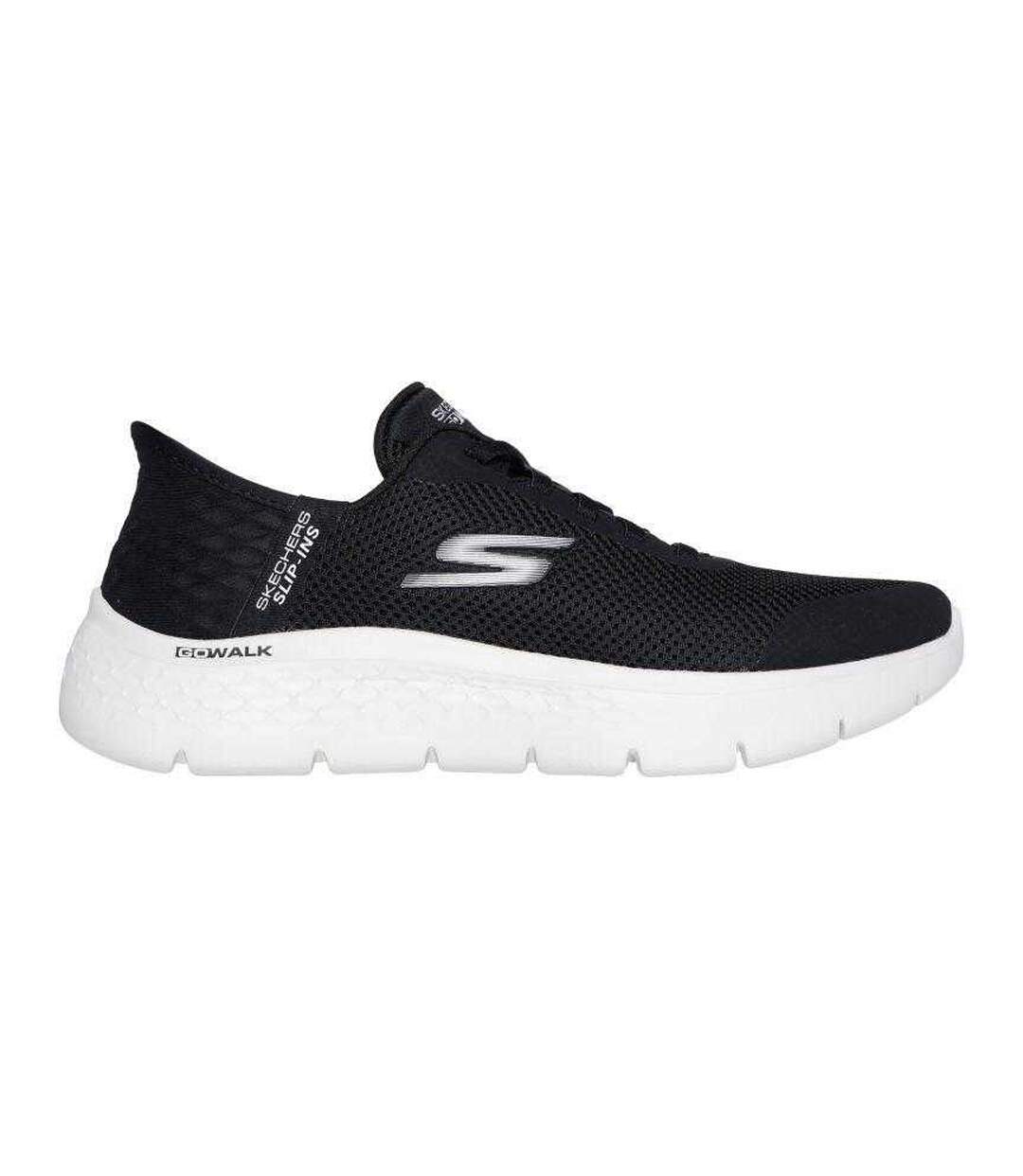 Baskets Go Walk Flex Grand Entry Femme Noir Skechers-2