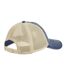 Casquette Trucker Motif/style Rétro Adulte Vieux Denim Beige Gris Beechfield-2