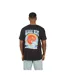 T-shirt Homme Noir Vif Brave Soul-2