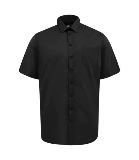 Chemise Manches Courtes Lucas Homme Noir Duke