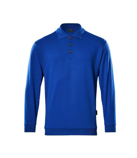 Polo Sweat Trinidad Crossover Homme Bleu Roi Mascot