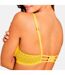 Soutien-gorge ampliforme coque moulée jaune Jeanne