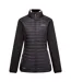 Veste Hybride Matelassée Et Compressible Clumber Femme Noir Lilas Clair Regatta-2