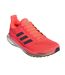Womens/ladies Solar Glide 3 Running Shoes Pink Core Black Copper Adidas-1