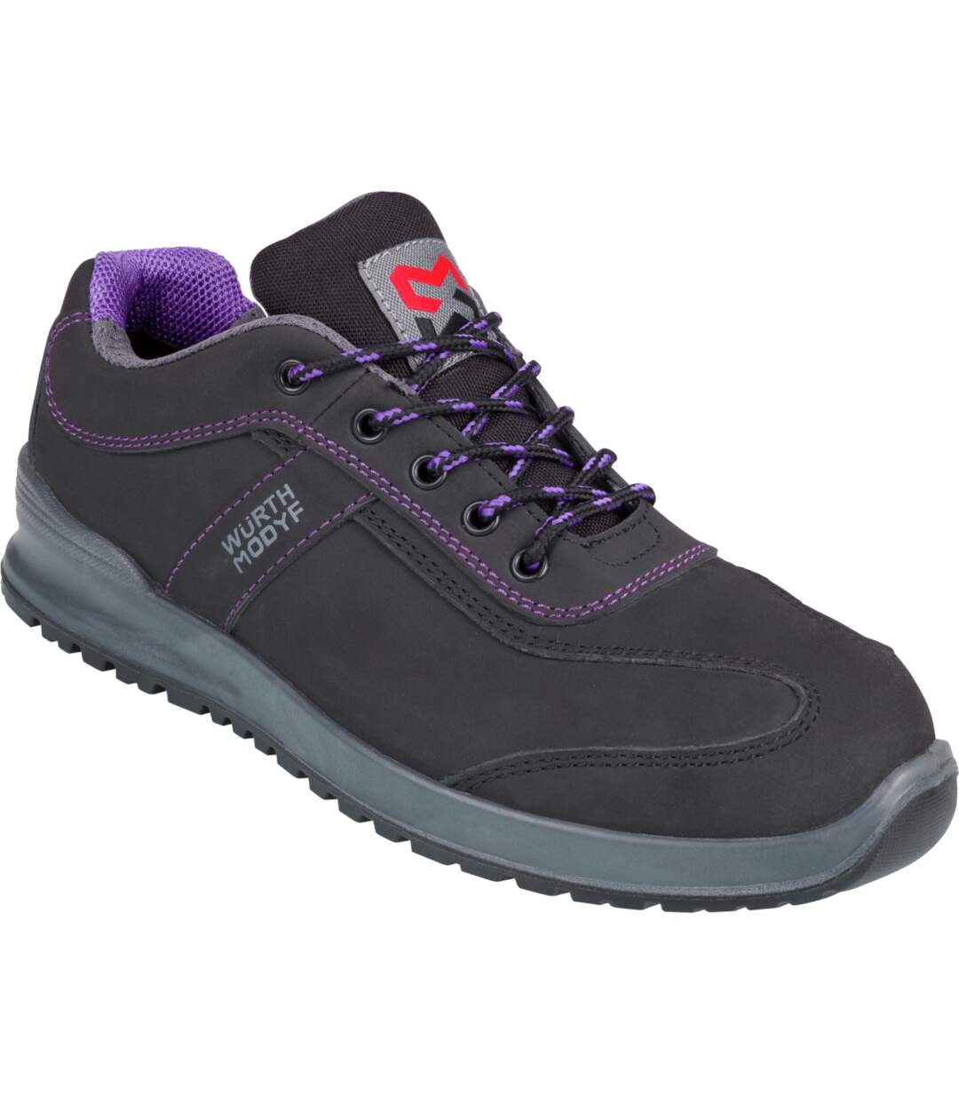 Chaussures de sécurité femme Carina S3 Würth MODYF noires/violettes-1