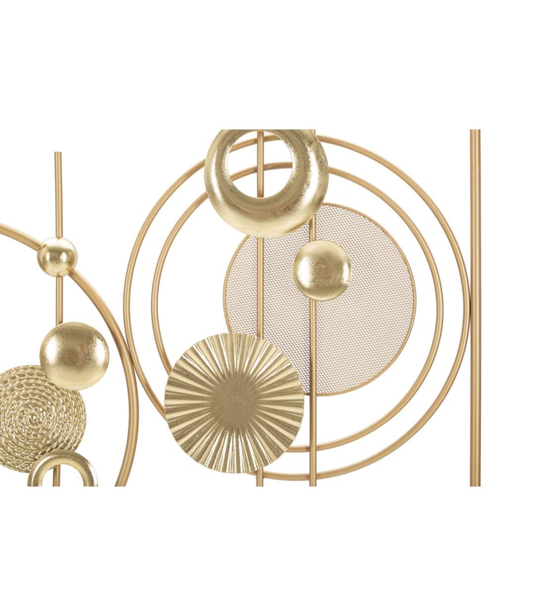 Décoration Murale en Métal Goldy 80cm Or-3