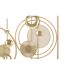 Décoration Murale en Métal Goldy 80cm Or-3