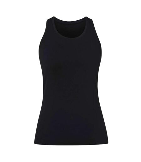 Womens/ladies Athlete Seamless Workout Tank Top Black Sweaty Betty