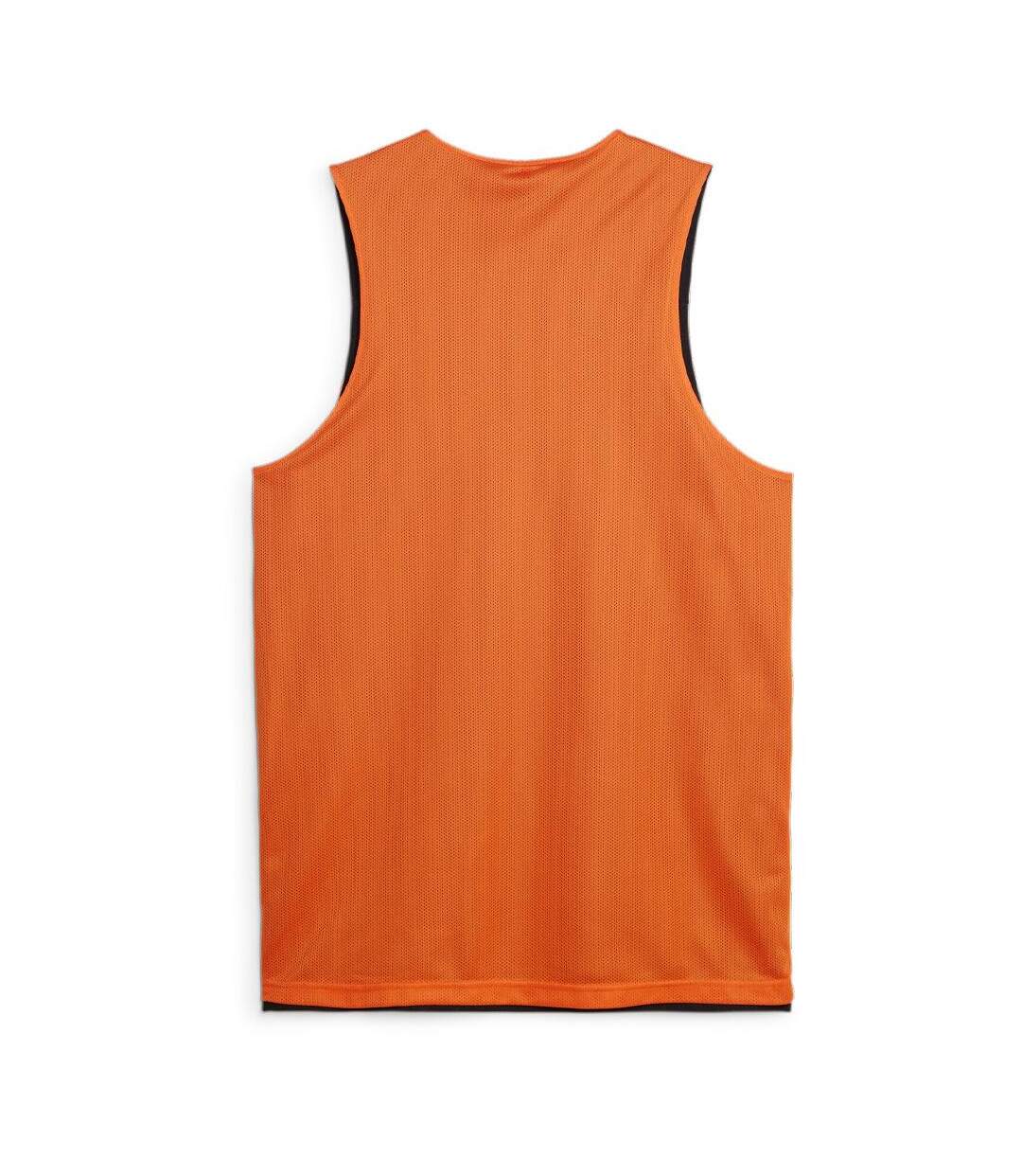 Débardeur de sport orange homme puma hoops-2