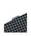 Polo Motif/style Pied-de-poule Homme Noir Gris Lambretta-4