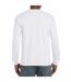 T-shirt manches longues hammer homme blanc Gildan-2