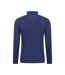 Mens Talus Zip Neck Long-sleeved Thermal Top Dark Blue Mountain Warehouse-1