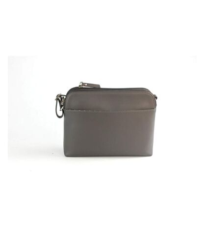 Eastern Counties Leather Terri Leather Purse (Dark Grey) (One Size)