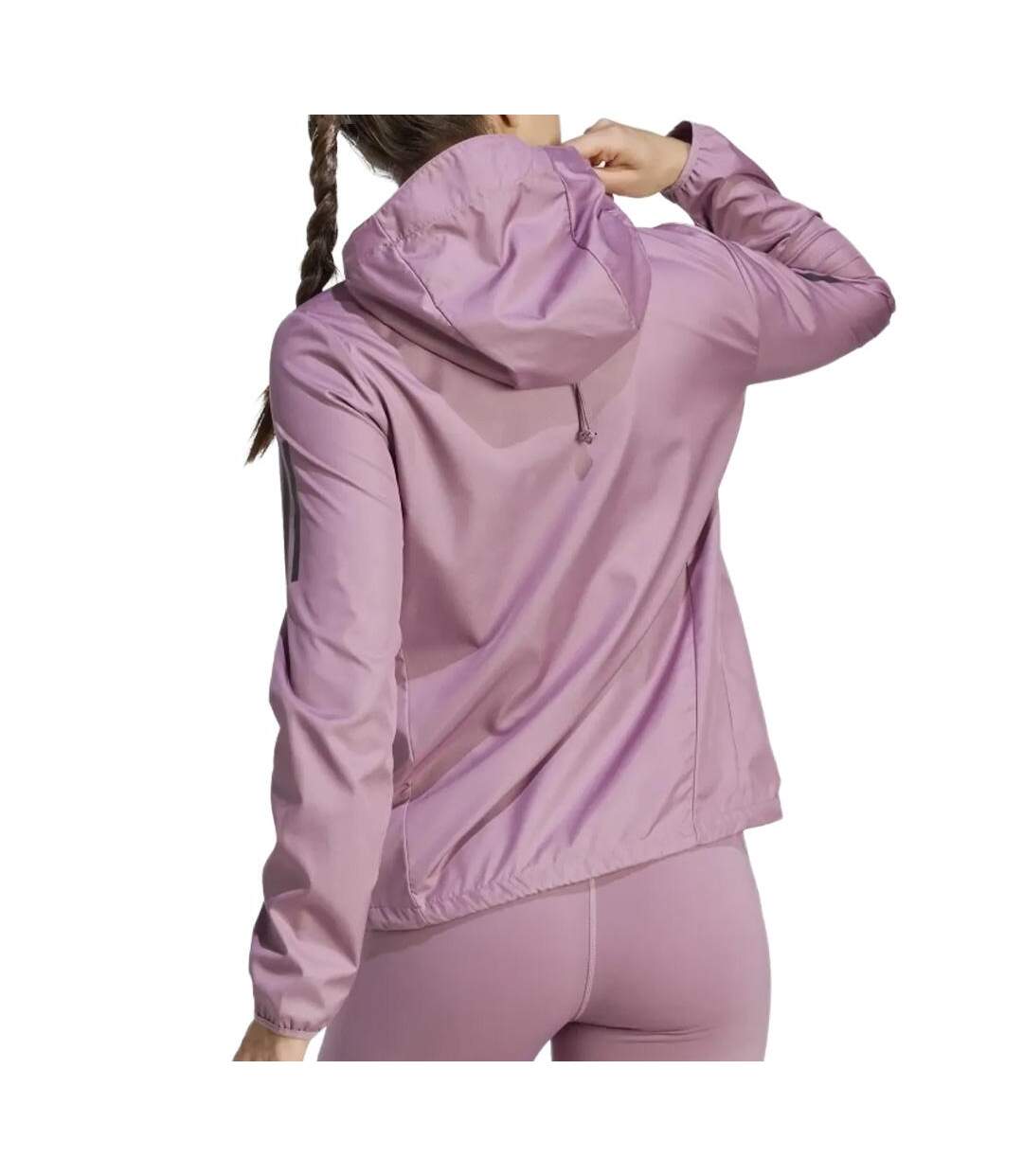 Veste rose femme adidas windbreaker-2