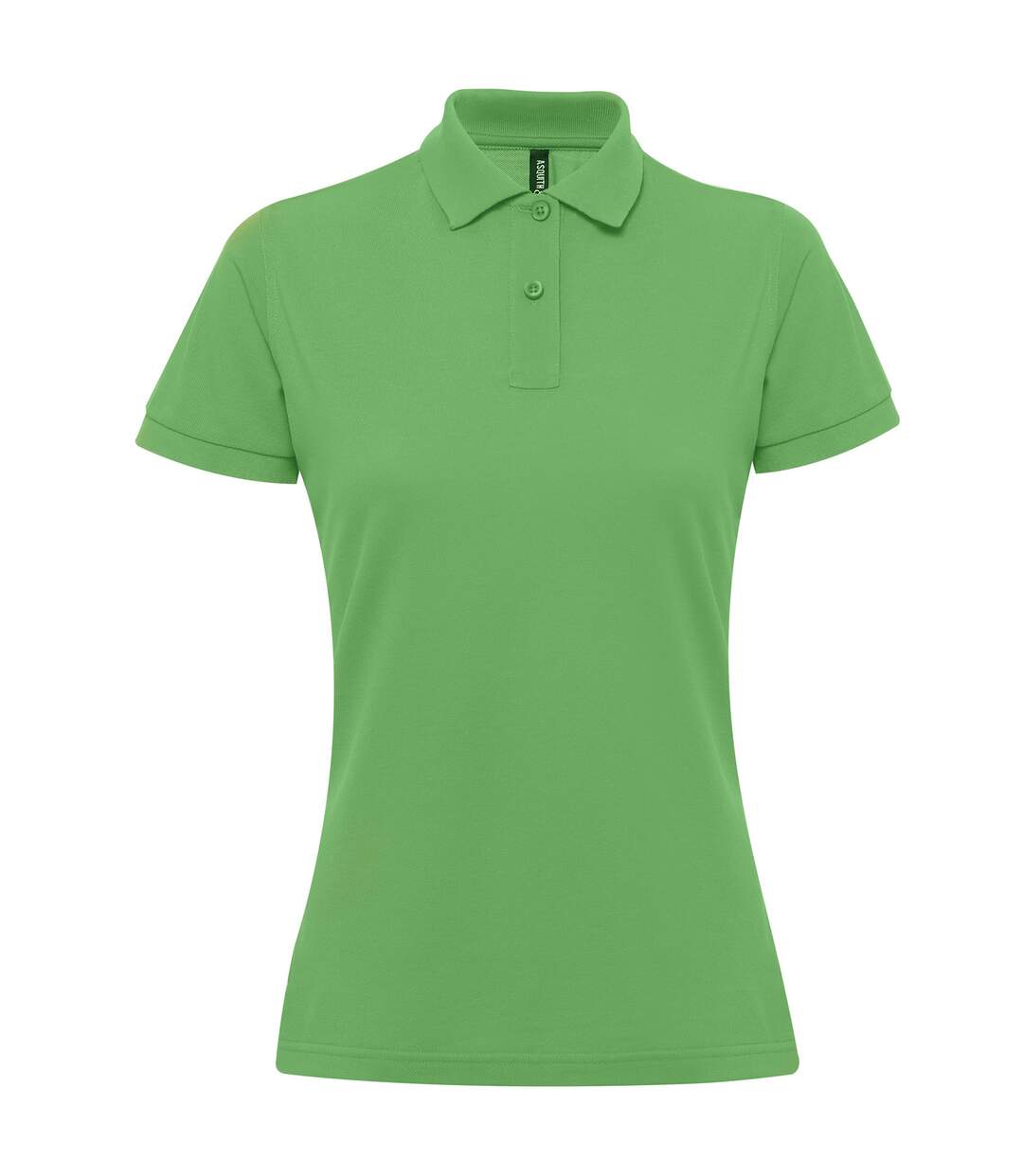 Polo manches courtes femme vert Asquith & Fox