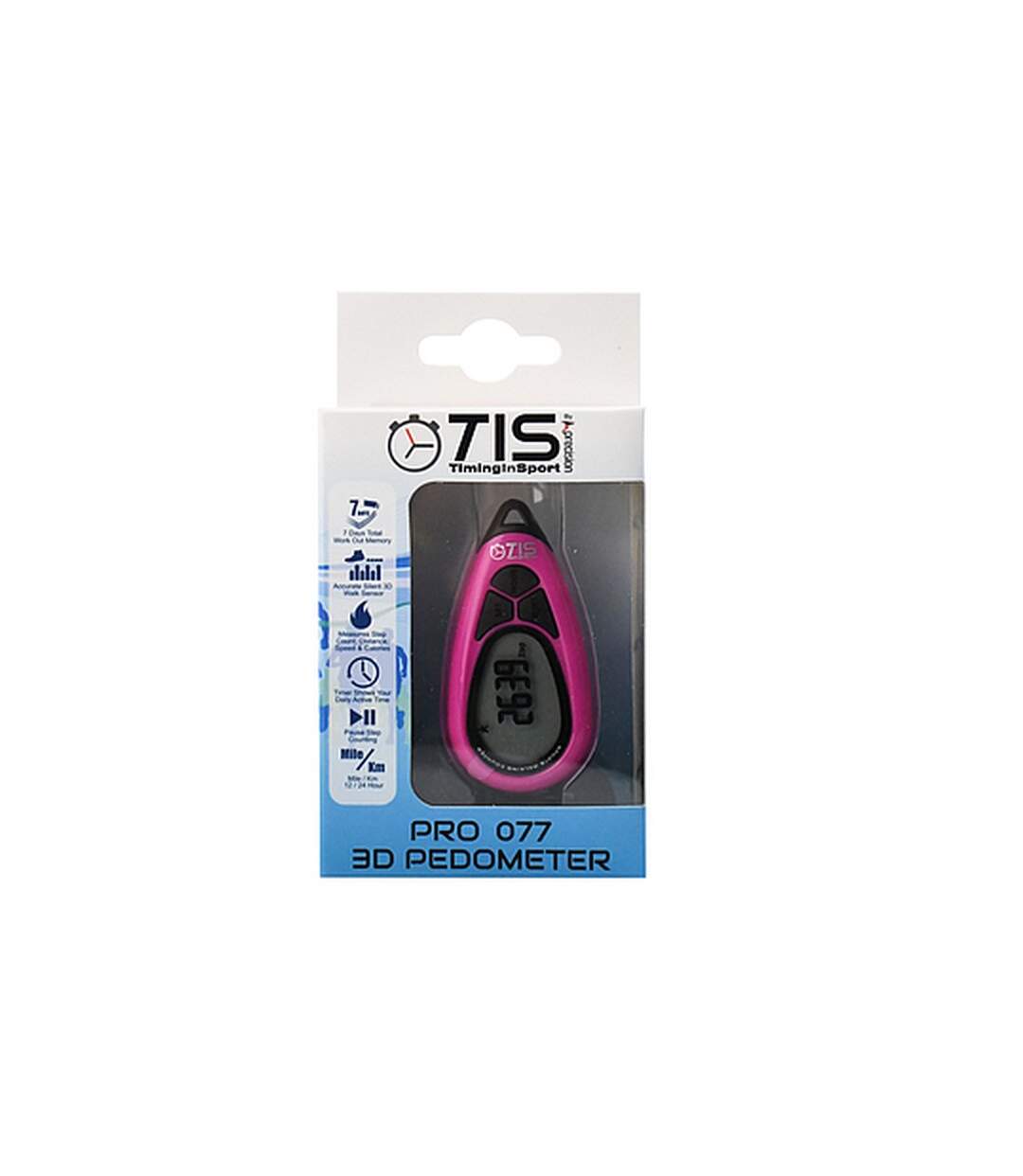 Pro 077 pedometer one size pink TIS