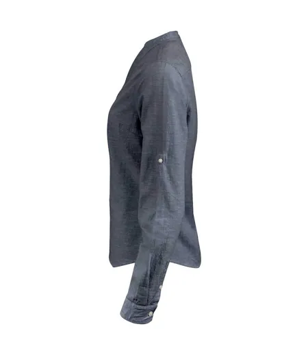 Chemisier Townsend Femme Bleu Marine James Harvest