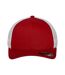 Flexfit Unisex Adult Two Tone Mesh Trucker Cap (Red/White)