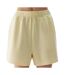 Short F324 Femme Jaune 4F-2
