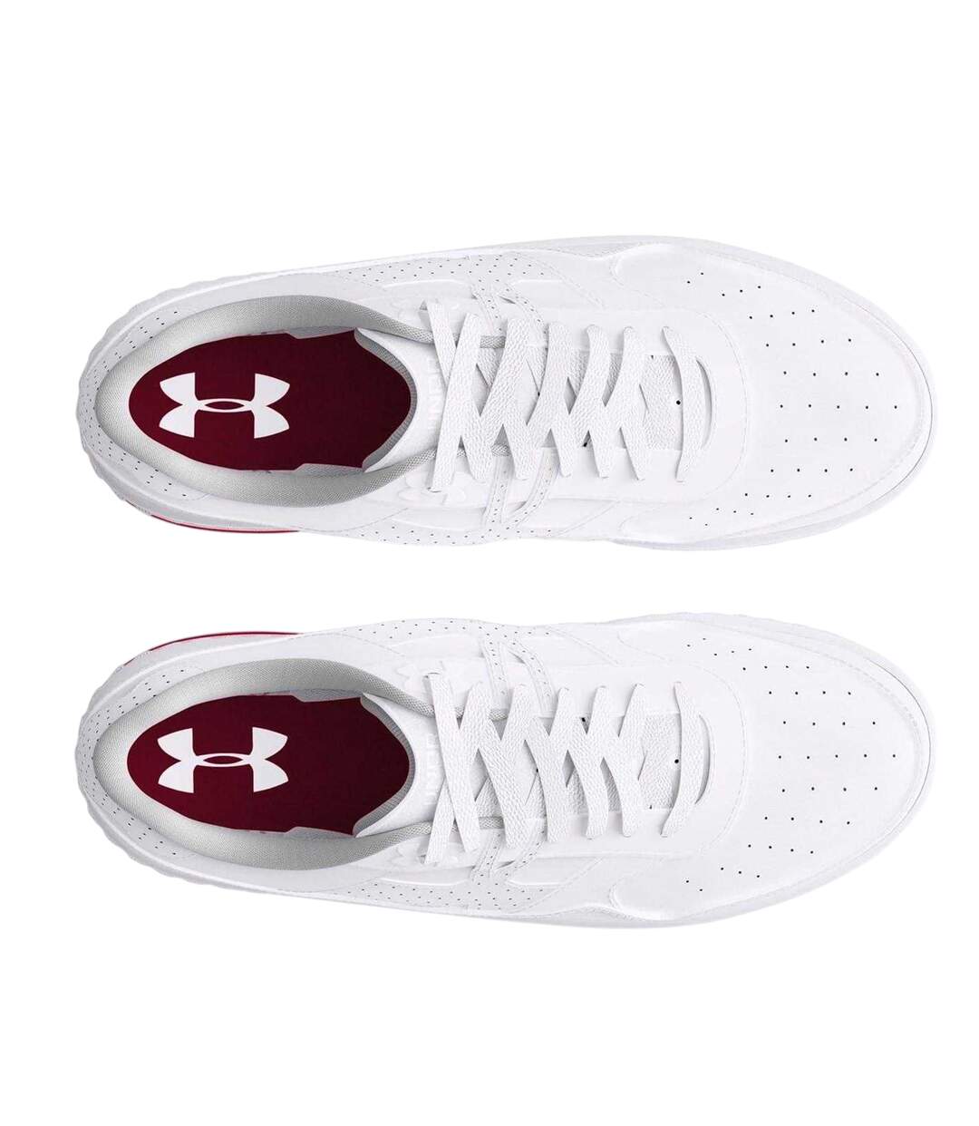 Baskets Court Femme Blanc Blanc Under Armour-3