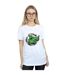 Disney Womens/Ladies Nightmare Before Christmas Roll The Dice Cotton Boyfriend T-Shirt (Blanc) - UTBI41587-2