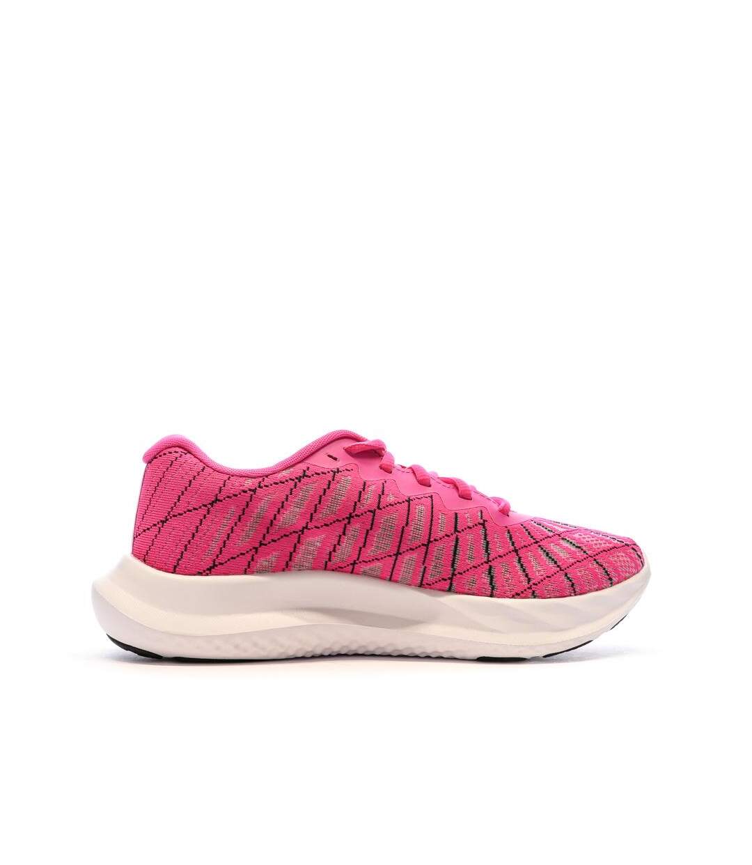 Chaussures de running rose femme under armour charged breeze-2