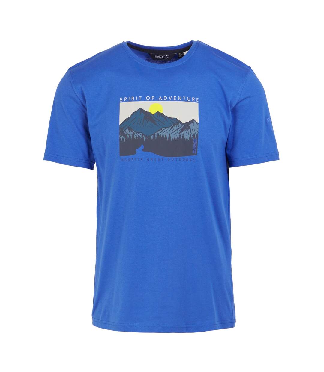 Mens cline ix sunrise t-shirt olympian blue Regatta