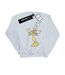 Disney - Sweat BEAUTY AND THE BEAST LUMIERE DISTRESSED - Femme (Blanc) - UTBI13323-1