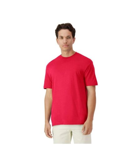 Mens plain lightweight t-shirt red Gildan