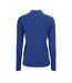 SOLS Womens/Ladies Perfect Long Sleeve Pique Polo Shirt (Royal Blue) - UTPC2908