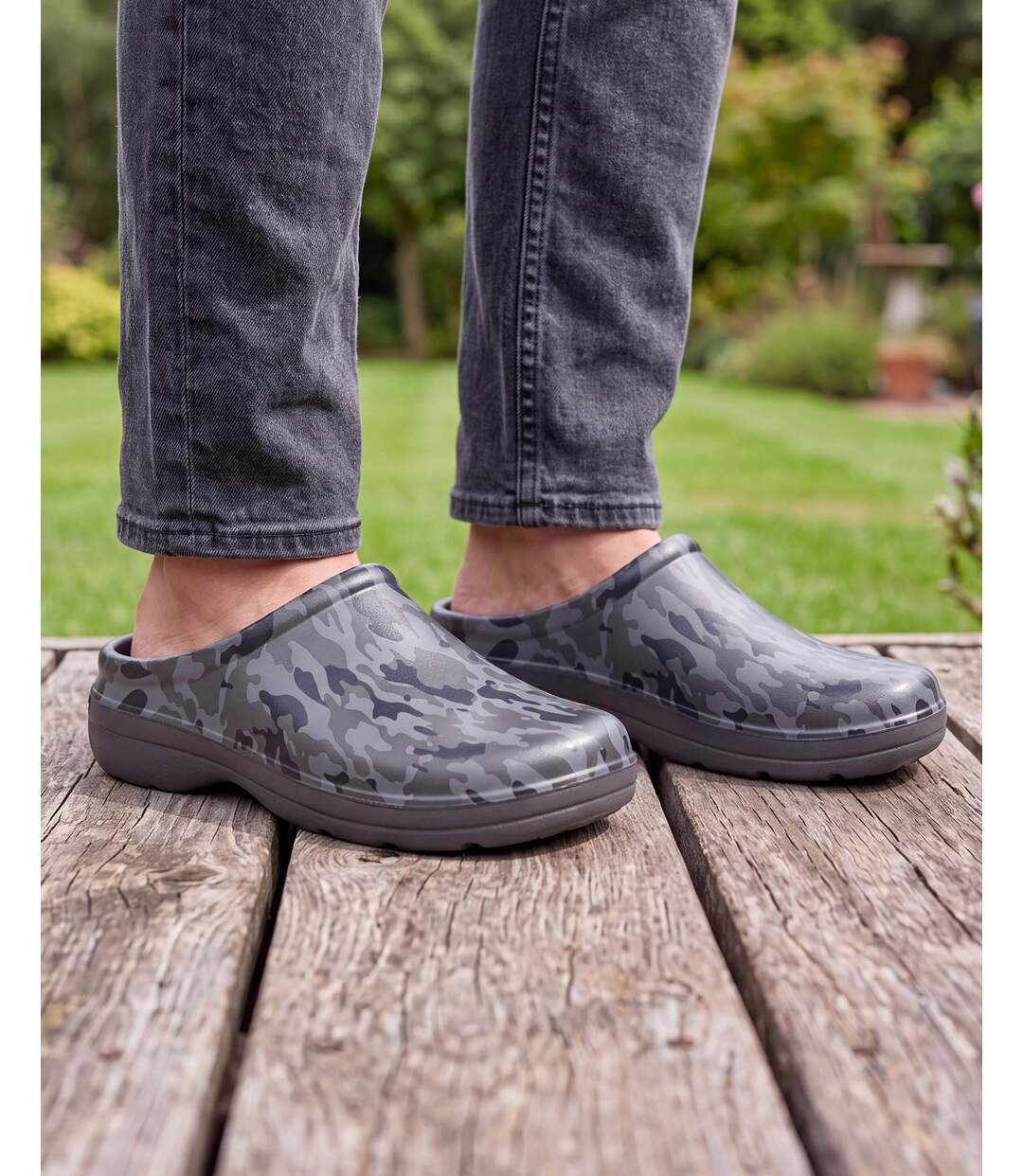 Isotoner Sabots homme pour le jardinage, confortables, souples, résistants et légers-2