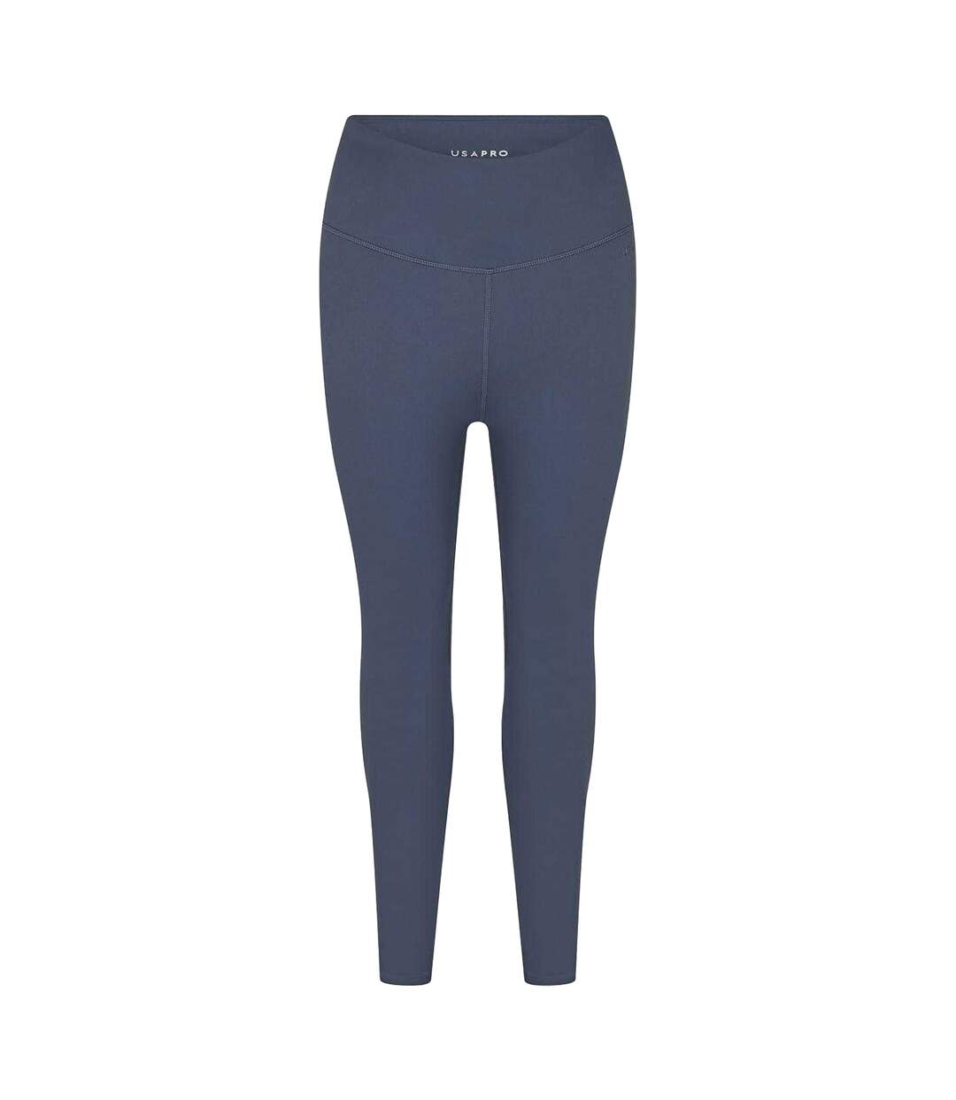 Womens/ladies Pro 7/8 Leggings Shark Grey USA Pro-1
