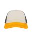 Casquette trucker rapper blanc / jaune / gris foncé Atlantis-3