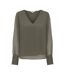 Blouse kaki femme only tasha otl-1