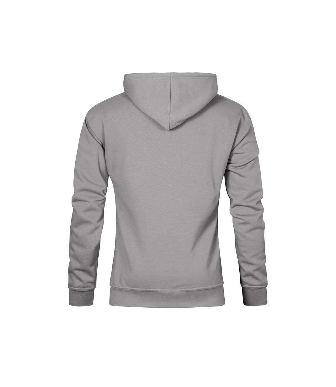 Sweat À Capuche 80/20 Homme Nouveau Gris Clair Uni Promodoro-2