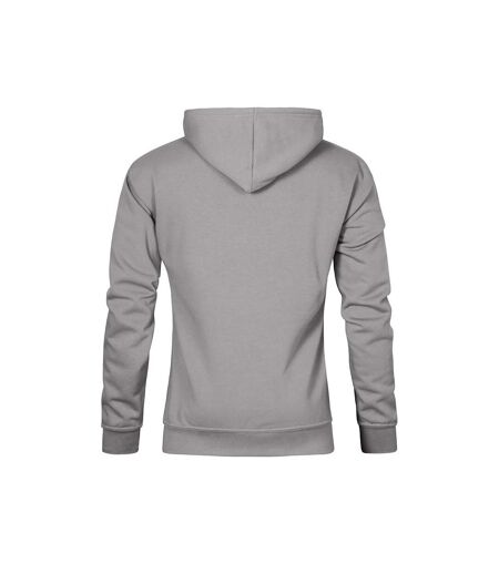 Sweat À Capuche 80/20 Homme Nouveau Gris Clair Uni Promodoro