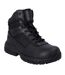 Mens vanguard 6.0 leather occupational safety boots black Magnum-1