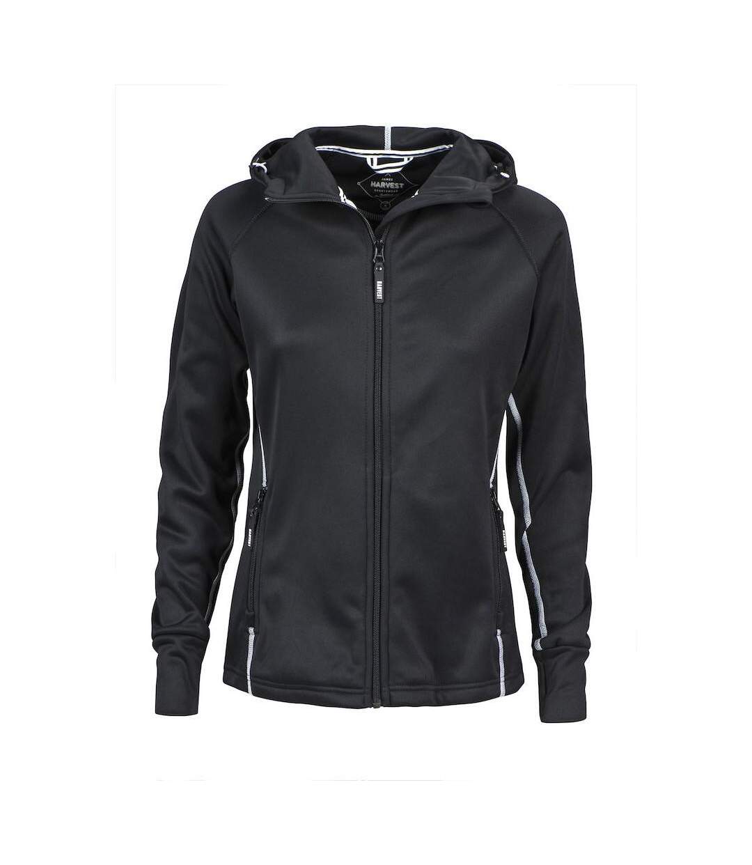 Veste Polaire Northderry Femme Noir James Harvest-1