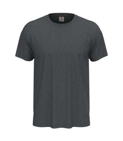 Unisex adults classic tee slate grey Stedman