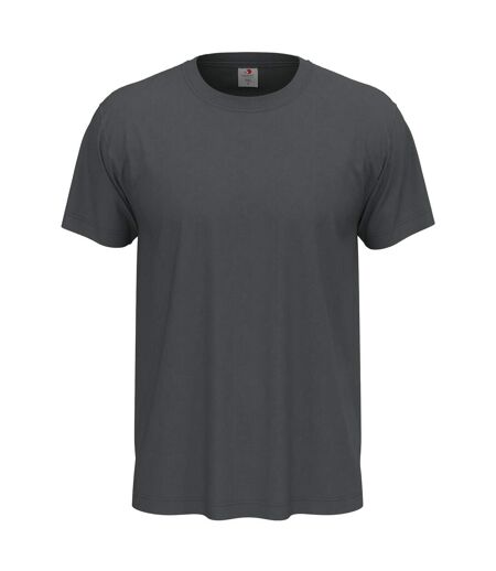 Unisex adults classic tee slate grey Stedman