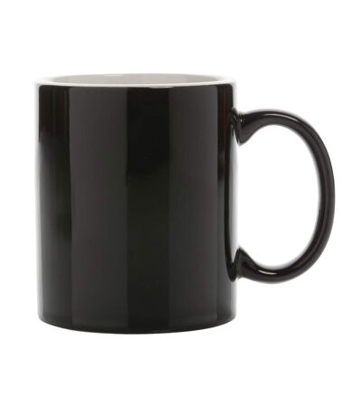 Classic inner two tone ceramic 350ml mug one size black XD Collection