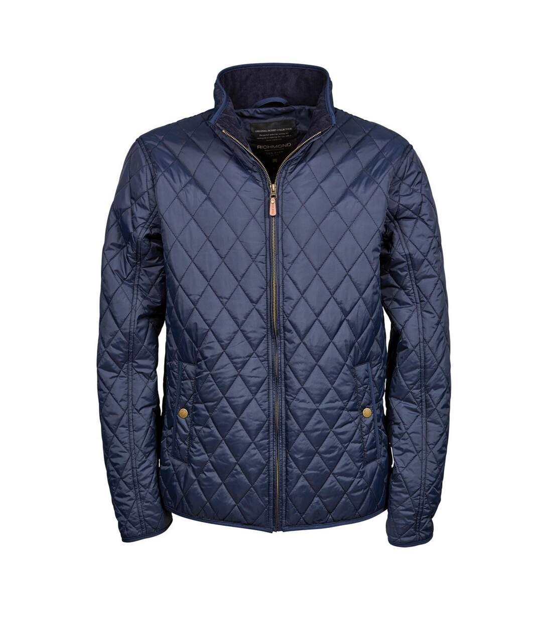 Richmond Doudoune Matelassée Homme Marine Profonde Tee Jays-2