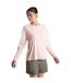 T-shirt Manches Longues Motif/style Quadrillage Femme Rose Pâle Craghoppers-1