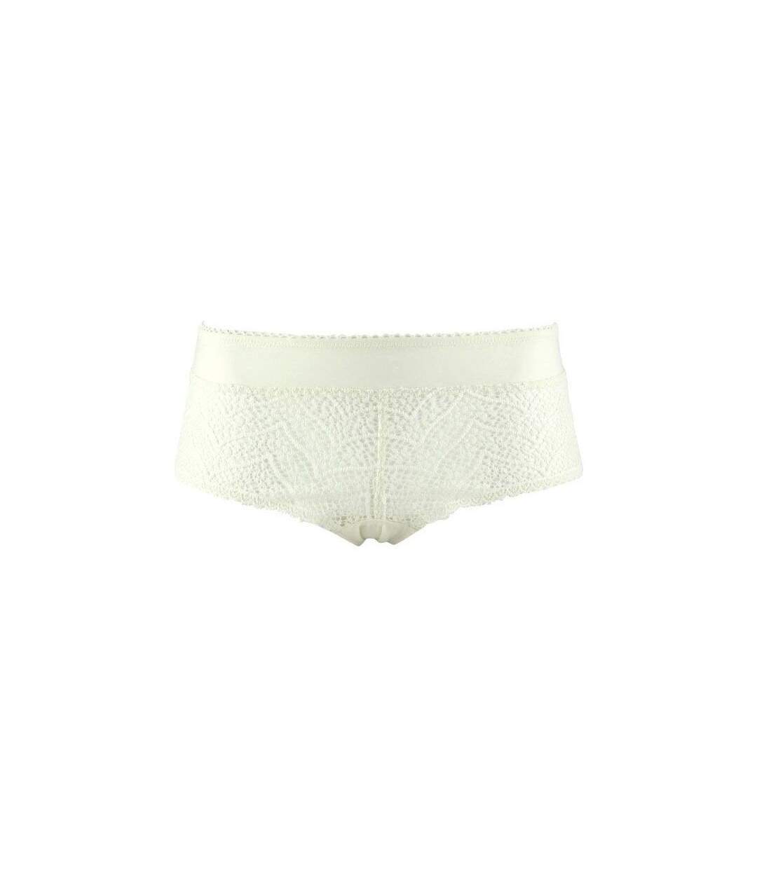 LOU PARIS Shorty Femme Dentelle PRECIEUSE Ivoire-1