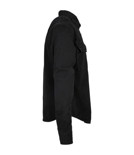 Chemise Manches Longues Homme Noir Build Your Brand